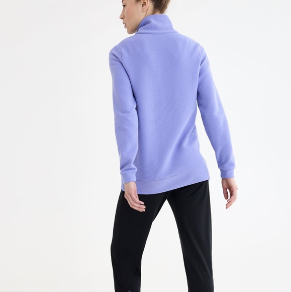 Lightweight long sleeve mock neck tunic - Picture 2 of 9
